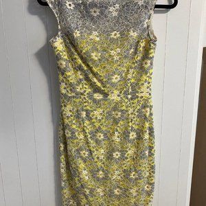 Maggy London Lace Overlay Dress